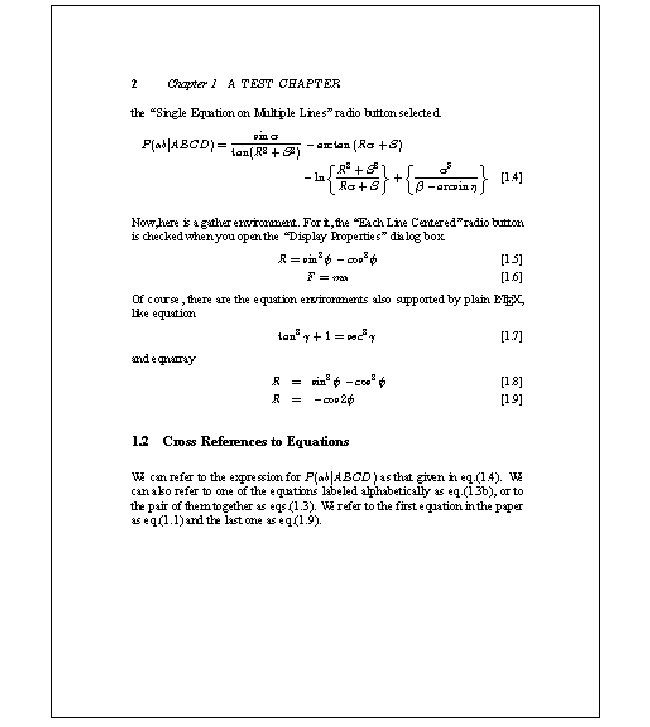 Continuation page: AMS Style Editor Book style